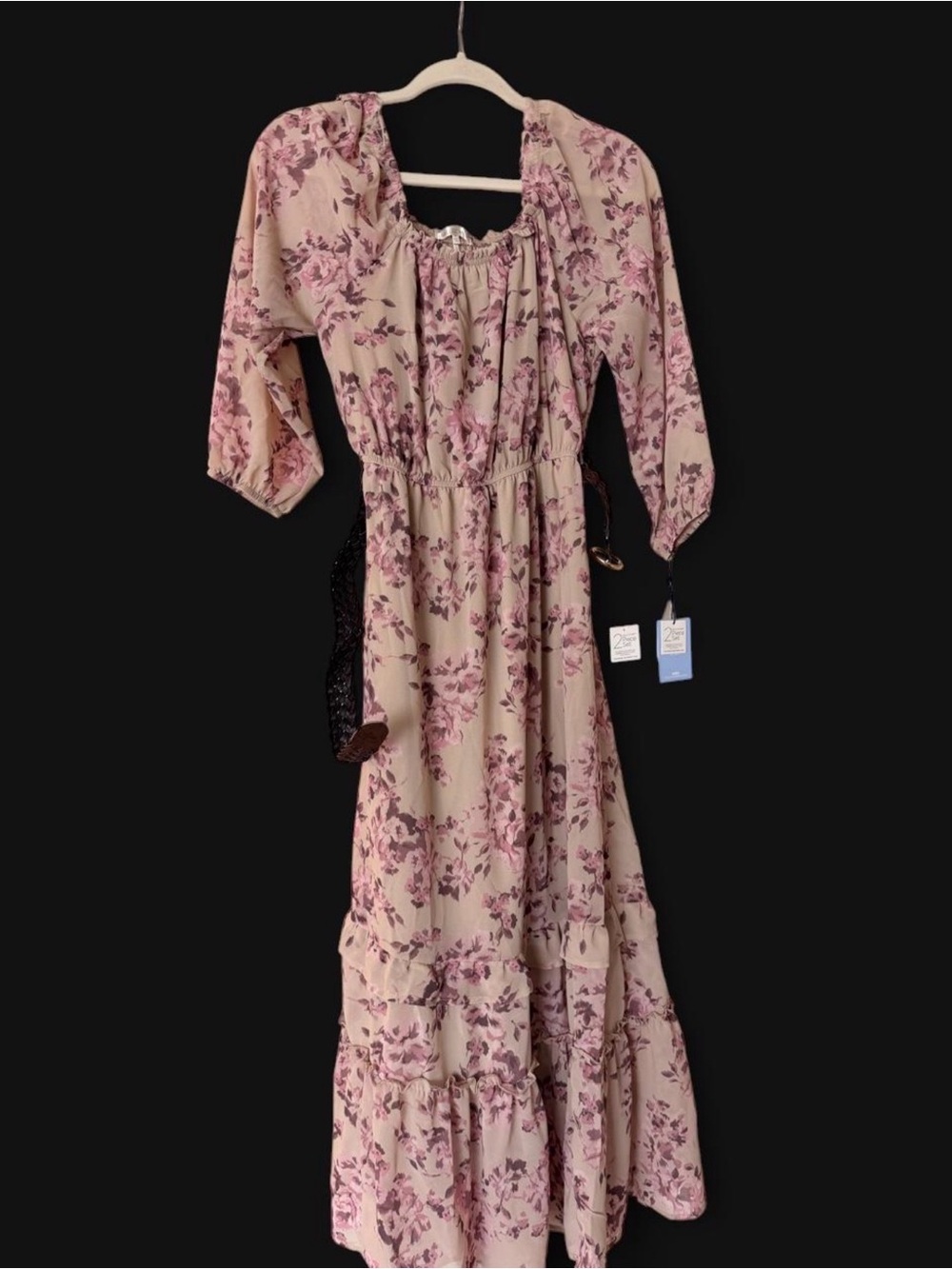 Wildflower Daisy Collection Floral Maxi Dress Size M NWT
